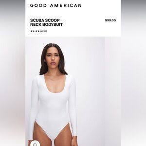 Good American Scuba Bodysuit size Small